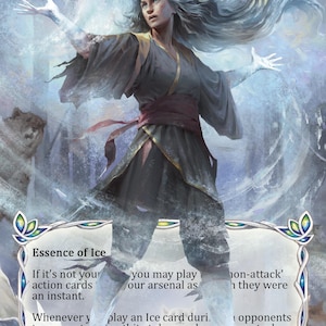 Frostbite - Flesh and Blood Ice Aura Token - Etsy