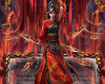 Eye of Ophidia - Gem Proxy Alter - Flesh and Blood TCG - Etsy