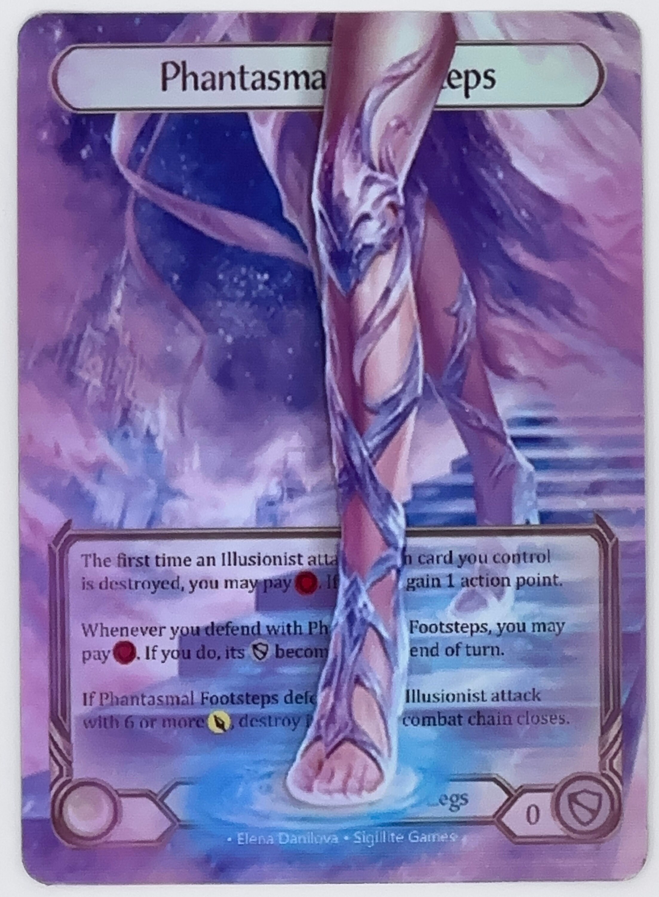 【レビューで送料無料】 - PROXY - Footsteps Phantasmal Flesh Etsy - TCG Blood and その他