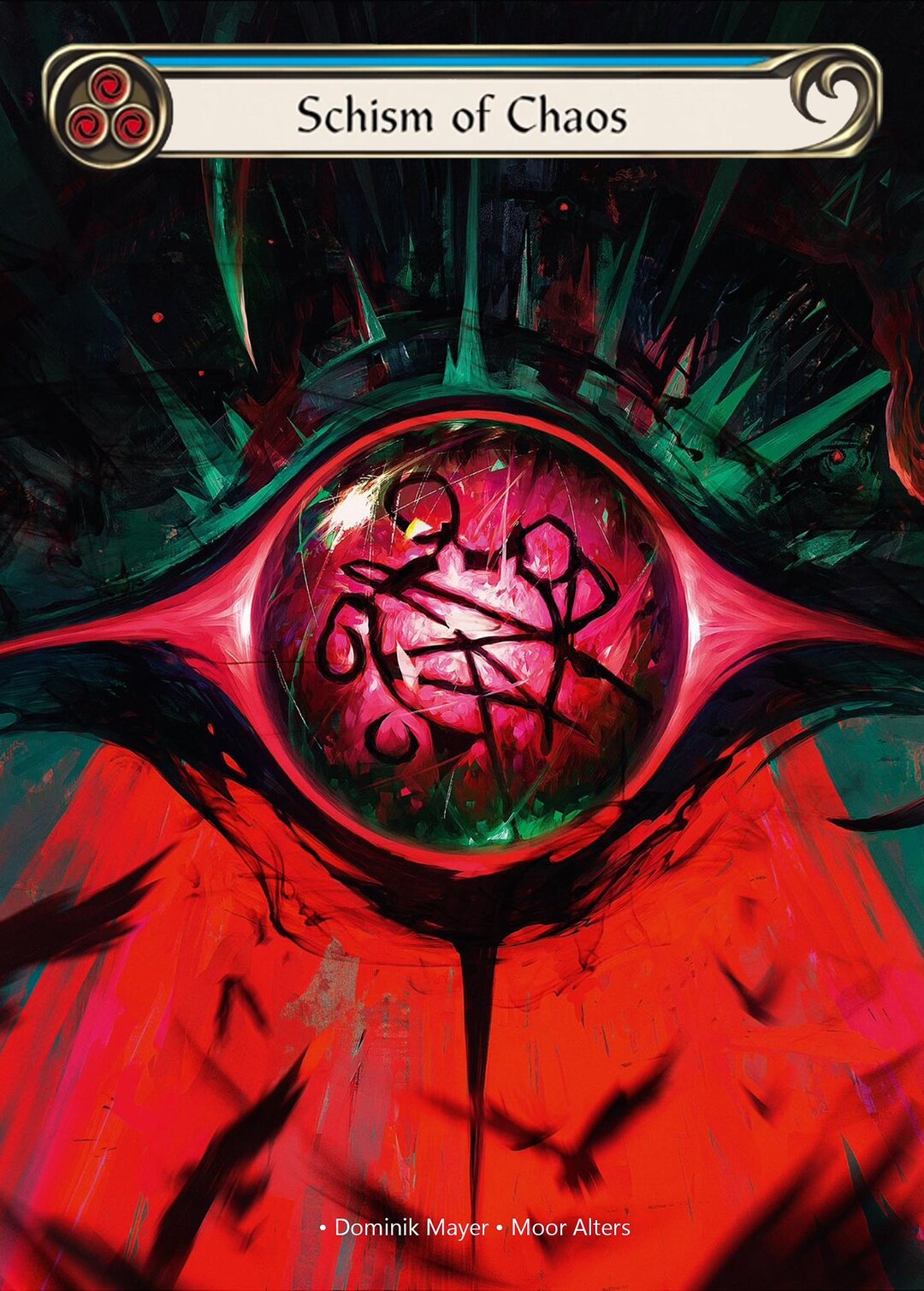 【レビューで送料無料】 Schism Australia Etsy - TCG Blood and Flesh - PROXY - Chaos of その他