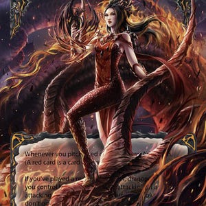 Nuu, Alluring Desire - Alter Token - Flesh and Blood TCG - Etsy