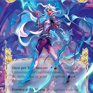 Florian, Rotwood Harbinger - Alter Token - Flesh and Blood TCG - Etsy