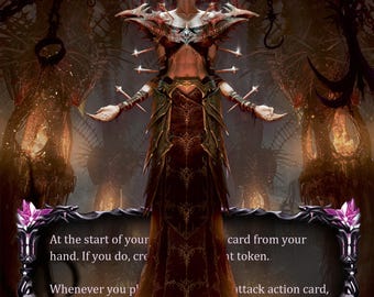 War-peace Tokens *flesh and Blood TCG* Custom Altered (2 Tokens