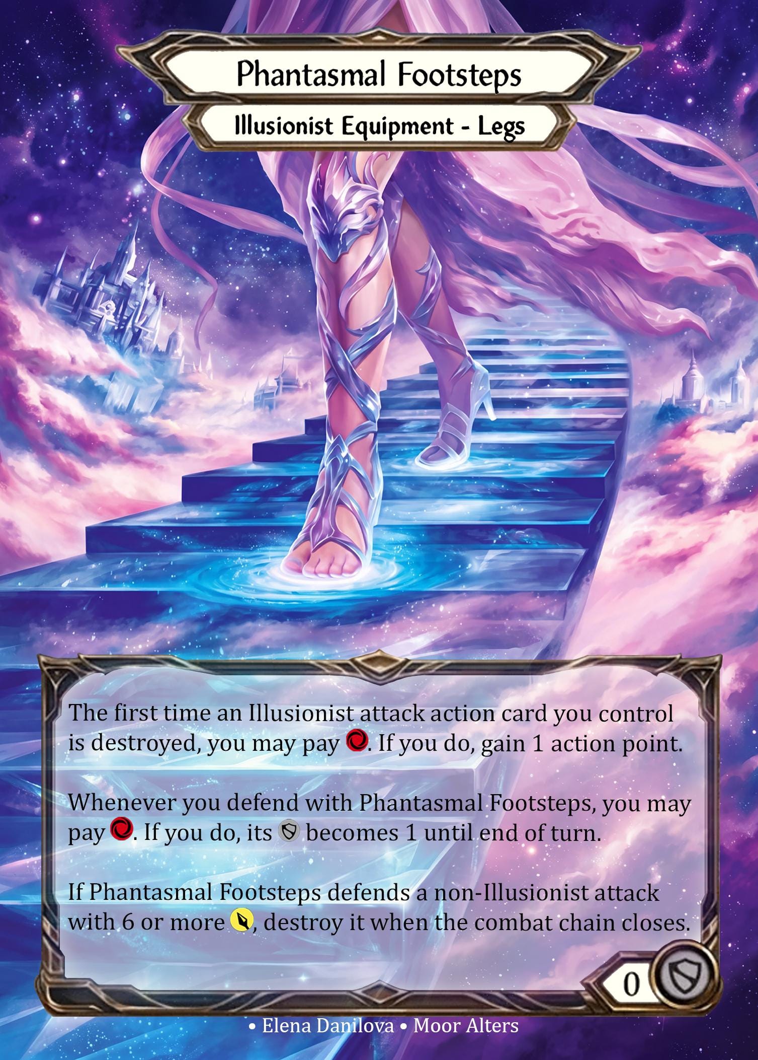 その他 Flesh and Blood Phantasmal Footsteps RF Phantasmal Footsteps - PROXY - Flesh and Blood TCG - Etsy Canada