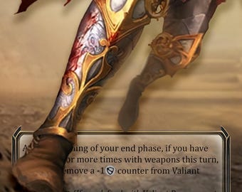 Valiant Dynamo - PROXY - Flesh and Blood TCG - Etsy