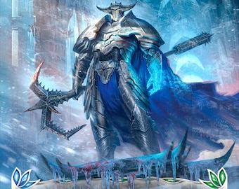 Flesh and Blood TCG プレイマット、ゾーン付き 2 人用カスタム FAB