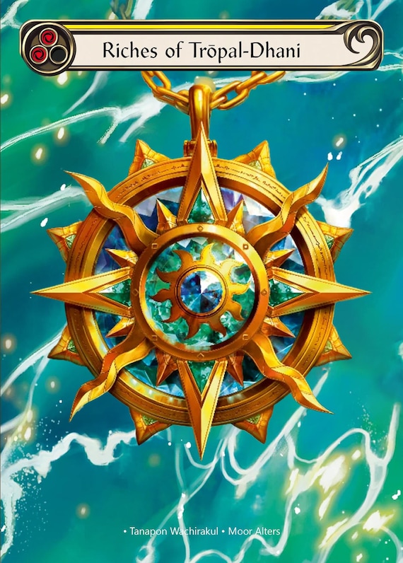 Riches of Trōpal-dhani - PROXY - Flesh and Blood TCG - Etsy