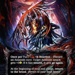 Arakni, Redback - Segnalino Alter - Carne e Sangue TCG