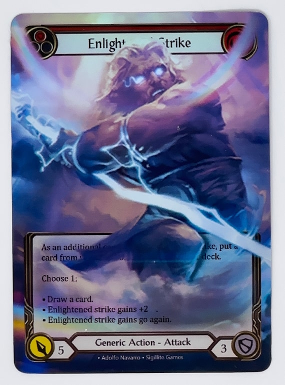 Enlightened Strike - PROXY - Flesh and Blood TCG