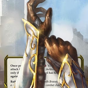 Braveforge Bracers - PROXY - Flesh and Blood TCG