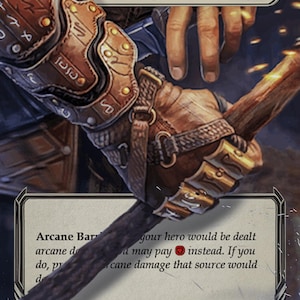 Guantes de runa nula - Ficha de alteración - Flesh and Blood TCG imagen 1