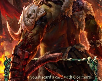 Rhinar, Reckless Rampage (heavy Hitters Variant) - Alter Token