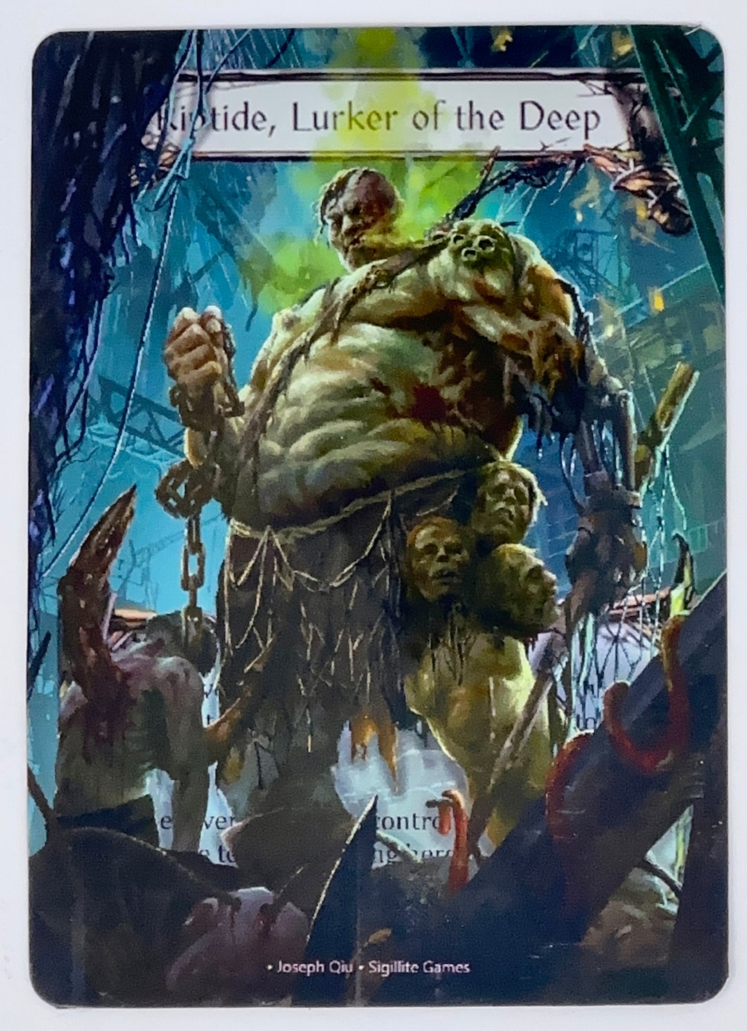Riptide, Lurker of the Deep Alter Token Flesh and Blood TCG - Etsy