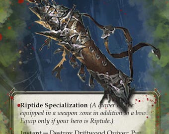 Driftwood Quiver - Alter Token - Flesh and Blood TCG