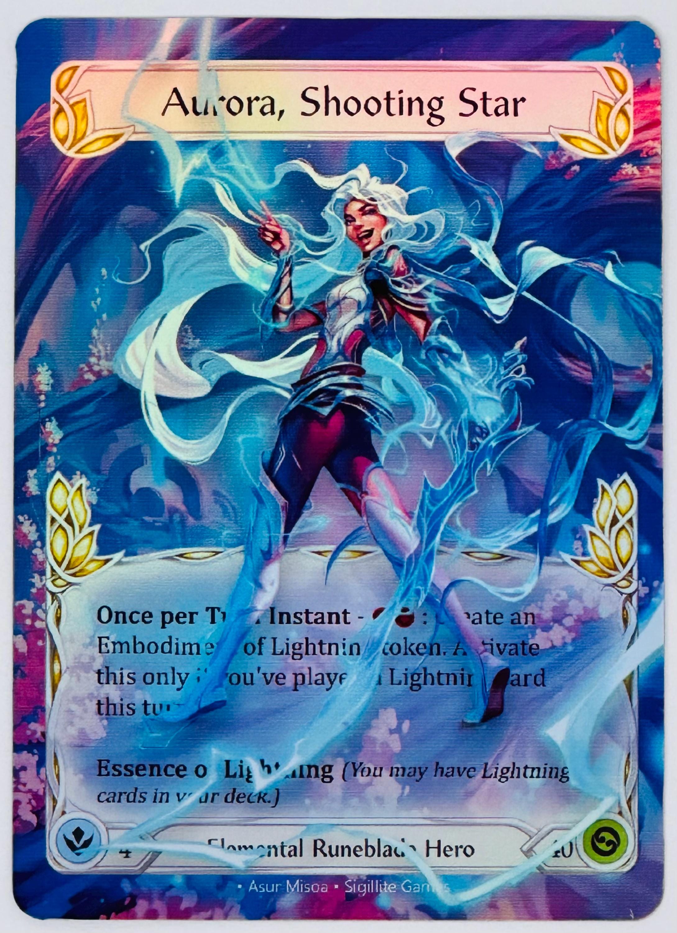 Runechant CRU157 RAINBOW FOIL Token Card Flesh and Blood TCG