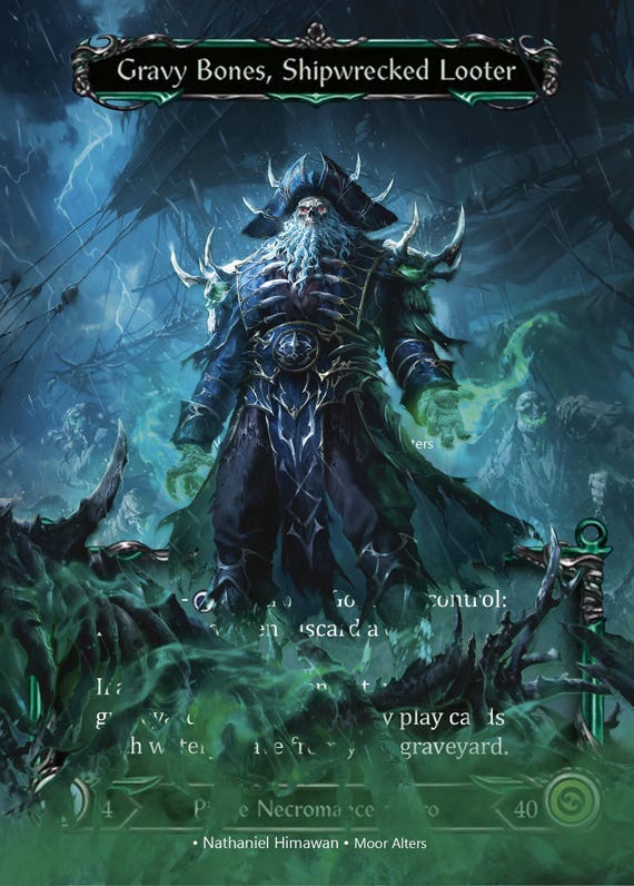 Gravy Bones, Shipwrecked Looter - Alter Token - Flesh and Blood