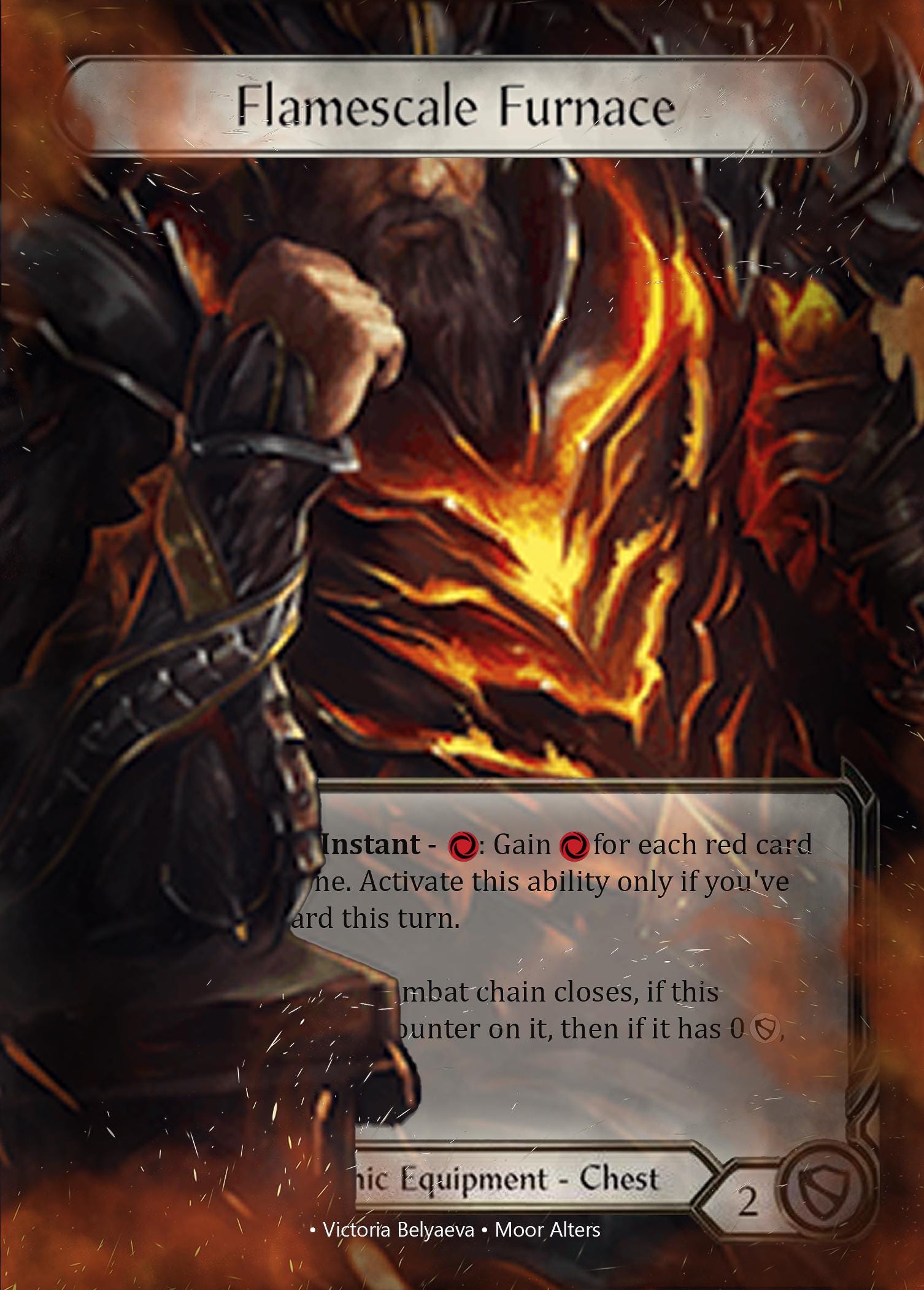 Flesh and Blood Flamescale Furnace RF