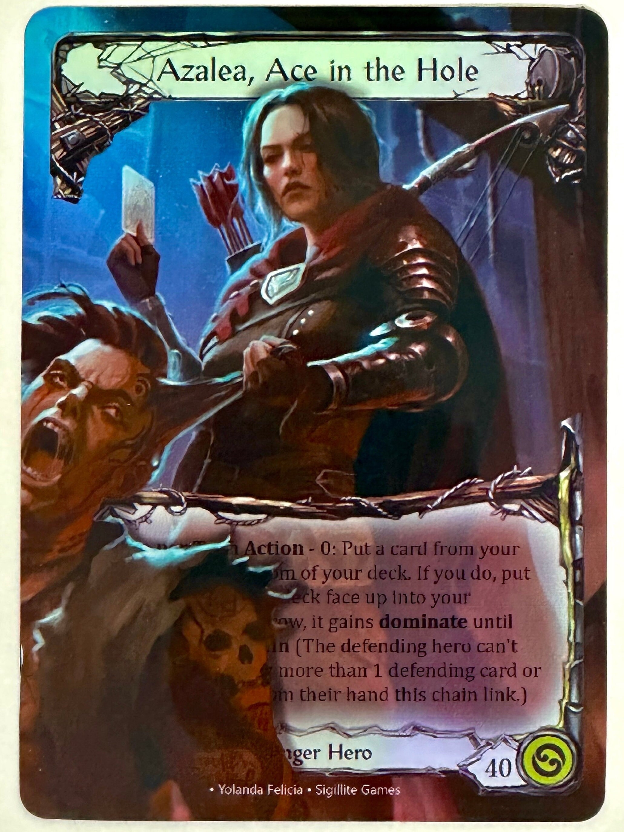 Azalea, Ace in the Hole - Hero Alter - Flesh and Blood TCG