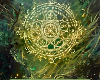 Runechant - Flesh and Blood Runeblade Aura Token - Etsy
