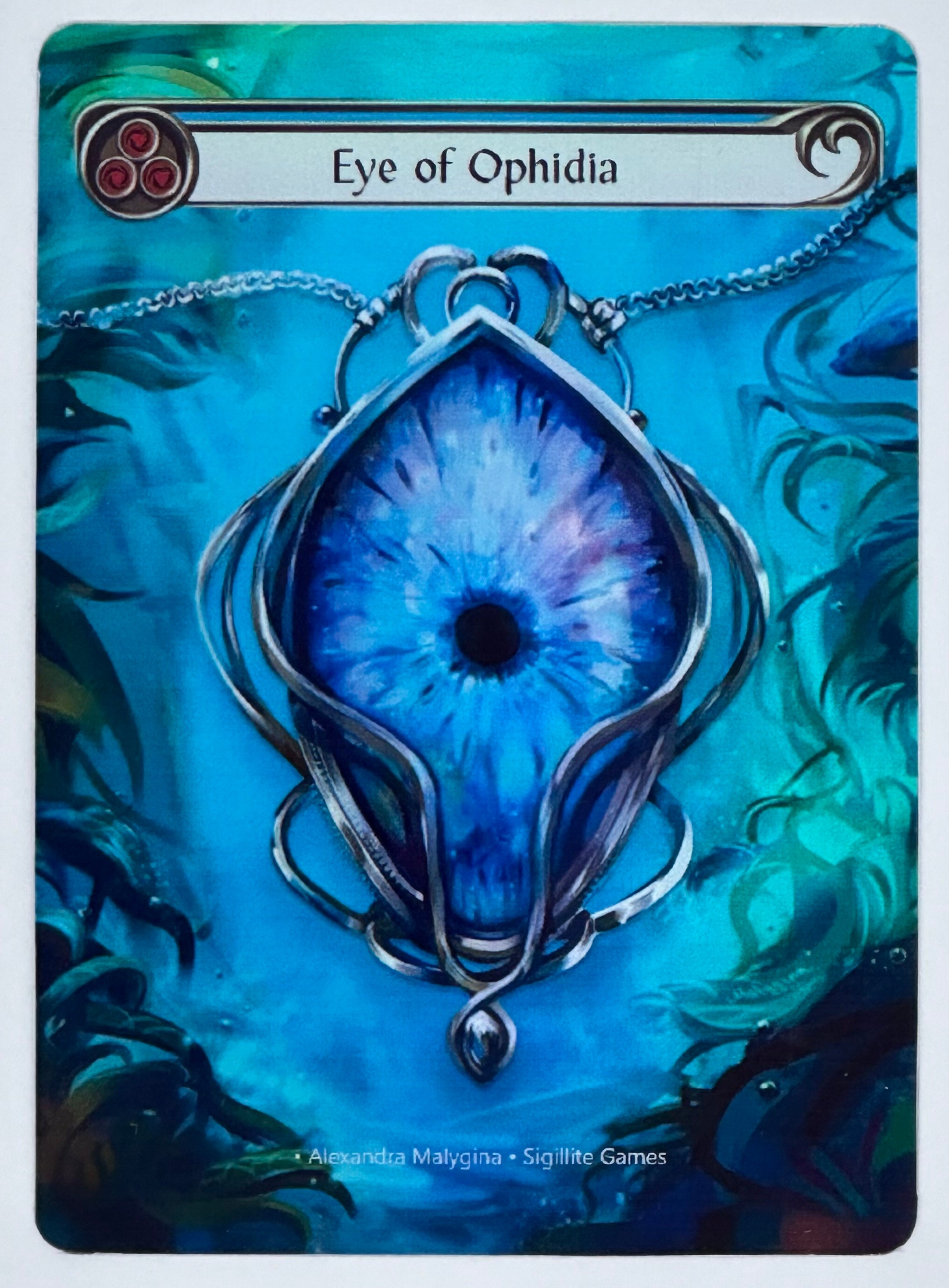 Eye of Ophidia - PROXY - Flesh and Blood TCG - Etsy Eye of Ophidia - PROXY - Flesh and Blood TCG - Etsy