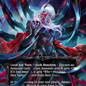 黒麗蜘蛛のアラクニ / Arakni, Black Widow CF Arakni, Black Widow - The Hunted - Flesh & Blood TCG - FaB