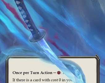 Harmonized Kodachi - Weapon Alter - Flesh and Blood TCG - Etsy