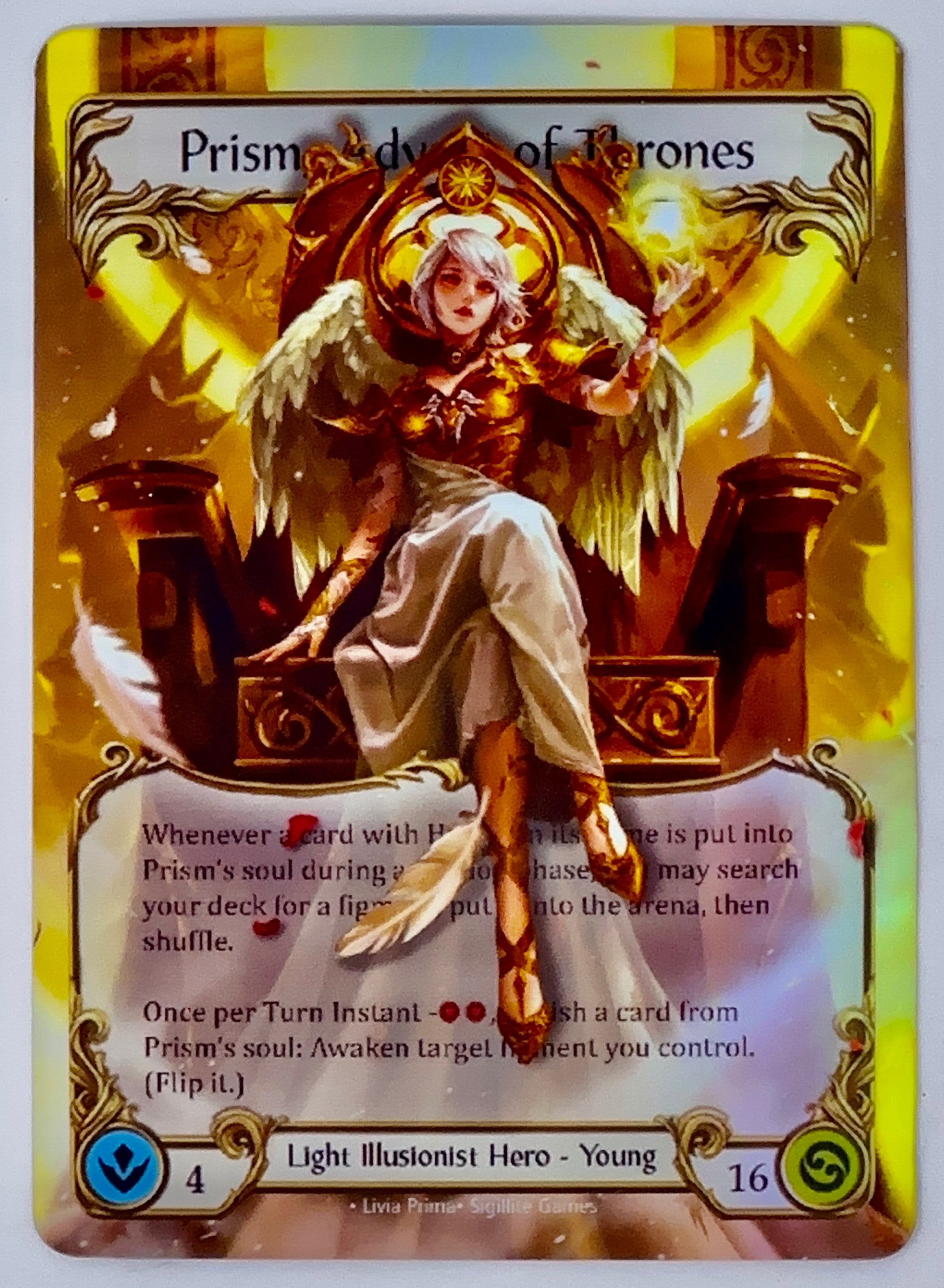 Prism, Advent of Thrones - Alter Token - Flesh and Blood TCG Prism, Advent of Thrones - Alter Token - Flesh and Blood TCG