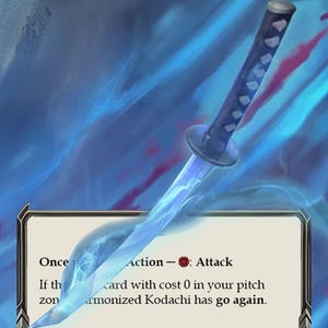 Harmonisierter Kodachi - Alter Token - Fleisch und Blut TKG
