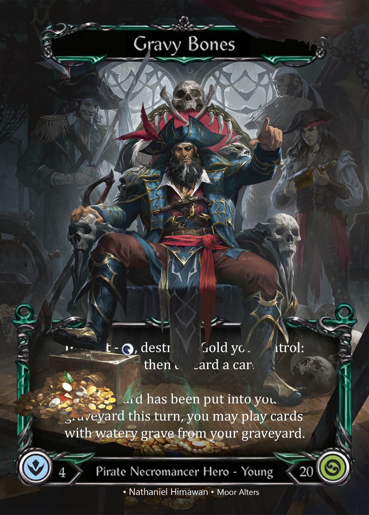 Gravy Bones - Alter Token - Flesh and Blood TCG - Etsy