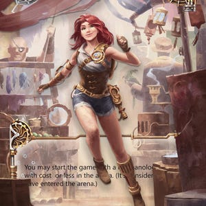 Valiant Dynamo - Equipment Proxy Alter - Flesh and Blood TCG