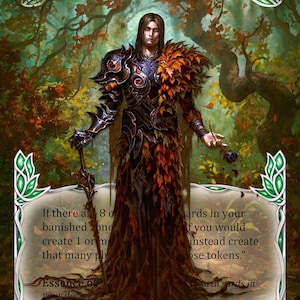 Florian, Rotwood Harbinger - Alter Token - Flesh and Blood TCG - Etsy