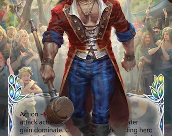 Fai, Rising Rebellion - Alter Token - Flesh and Blood TCG - Etsy
