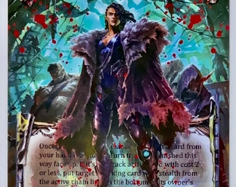Uzuri Switchblade - Alter Token - Flesh and Blood TCG - Etsy Uzuri Switchblade - Alter Token - Flesh and Blood TCG - Etsy