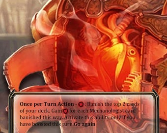 Teklo Foundry Heart - PROXY - Flesh and Blood TCG