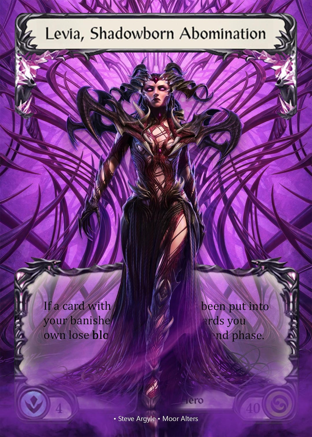 Levia, Shadowborn Abomination (redeemed Variant) - Alter Token