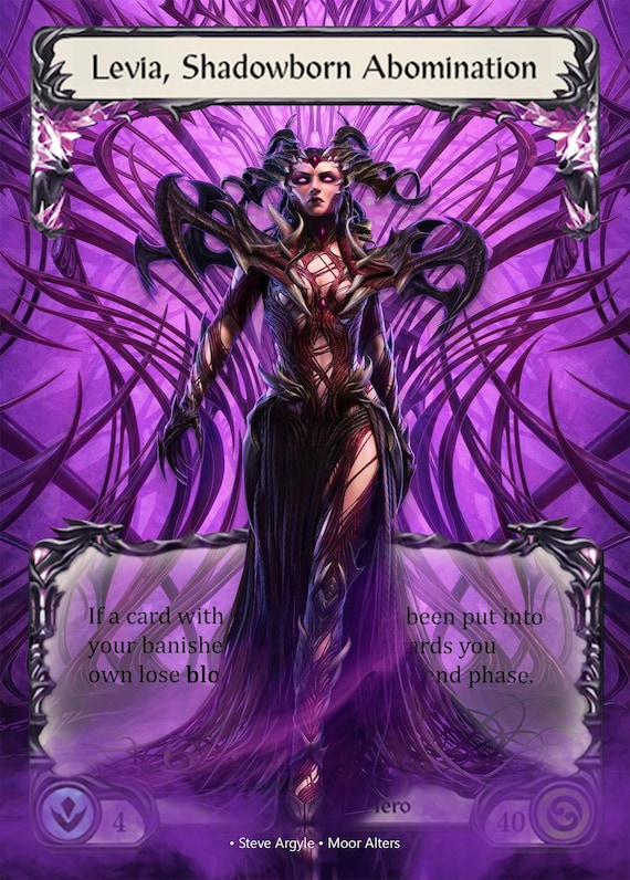 Levia, Shadowborn Abomination (redeemed Variant) - Alter Token