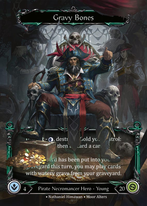 Gravy Bones - Alter Token - Flesh and Blood TCG - Etsy UK