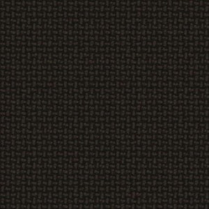 May include: Close-up of a dark brown woven fabric with a textured surface. The weave pattern is visible, creating a subtle grid-like design. The fabric appears to be a solid colour, suitable for various textile applications.