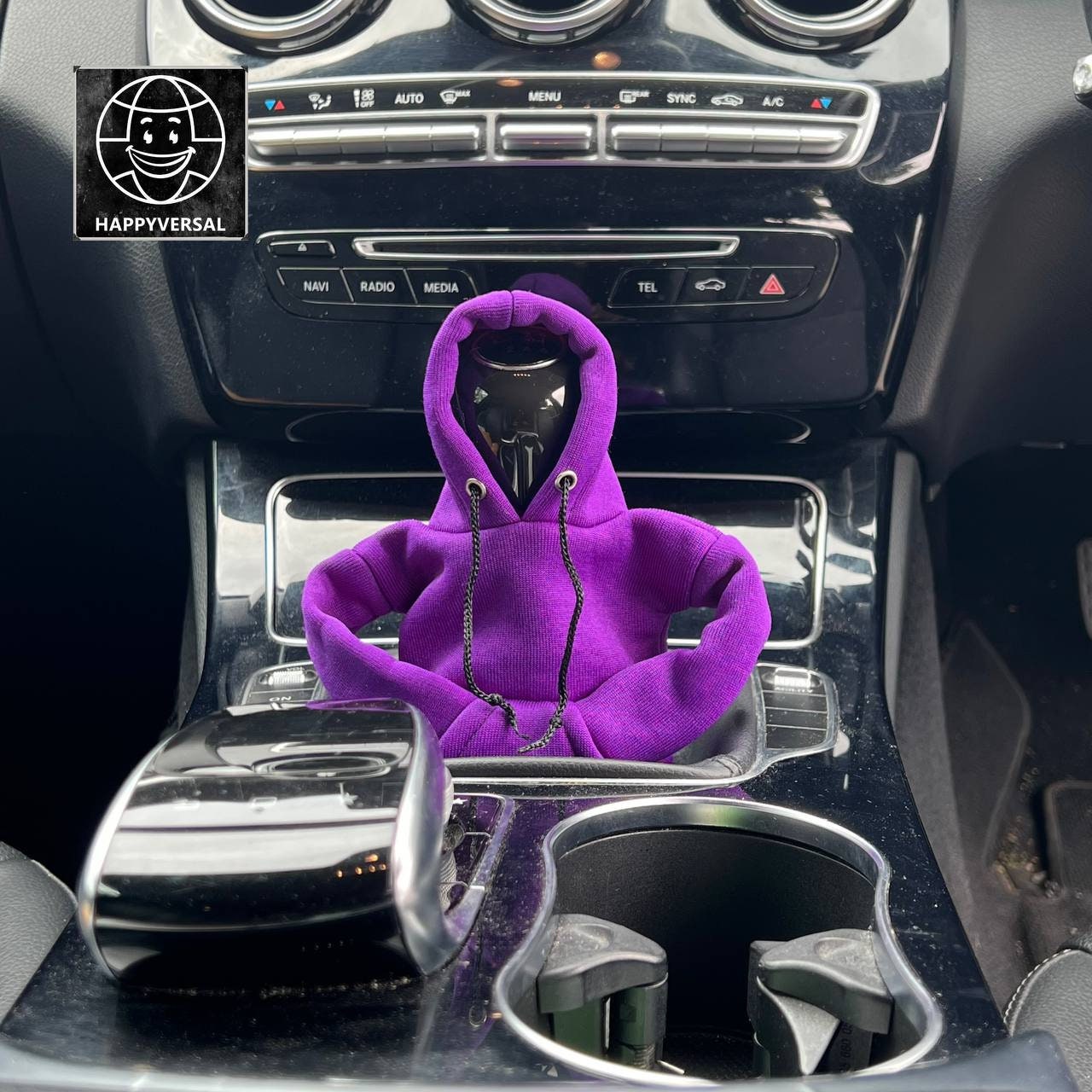 Happyversal Shifter Hoodie, Gear Knob Hoodie Car Accessories