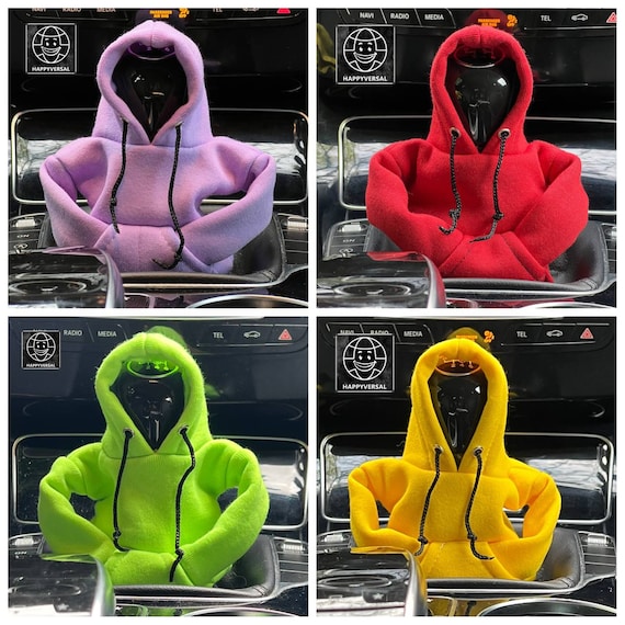 Auto Gear Handle Cover Gear Handle Dekoration Knopf Hoodie Abdeckung, Gear  Schaltknauf Mini Kapuze Sweatshirt Kreatives Geschenk