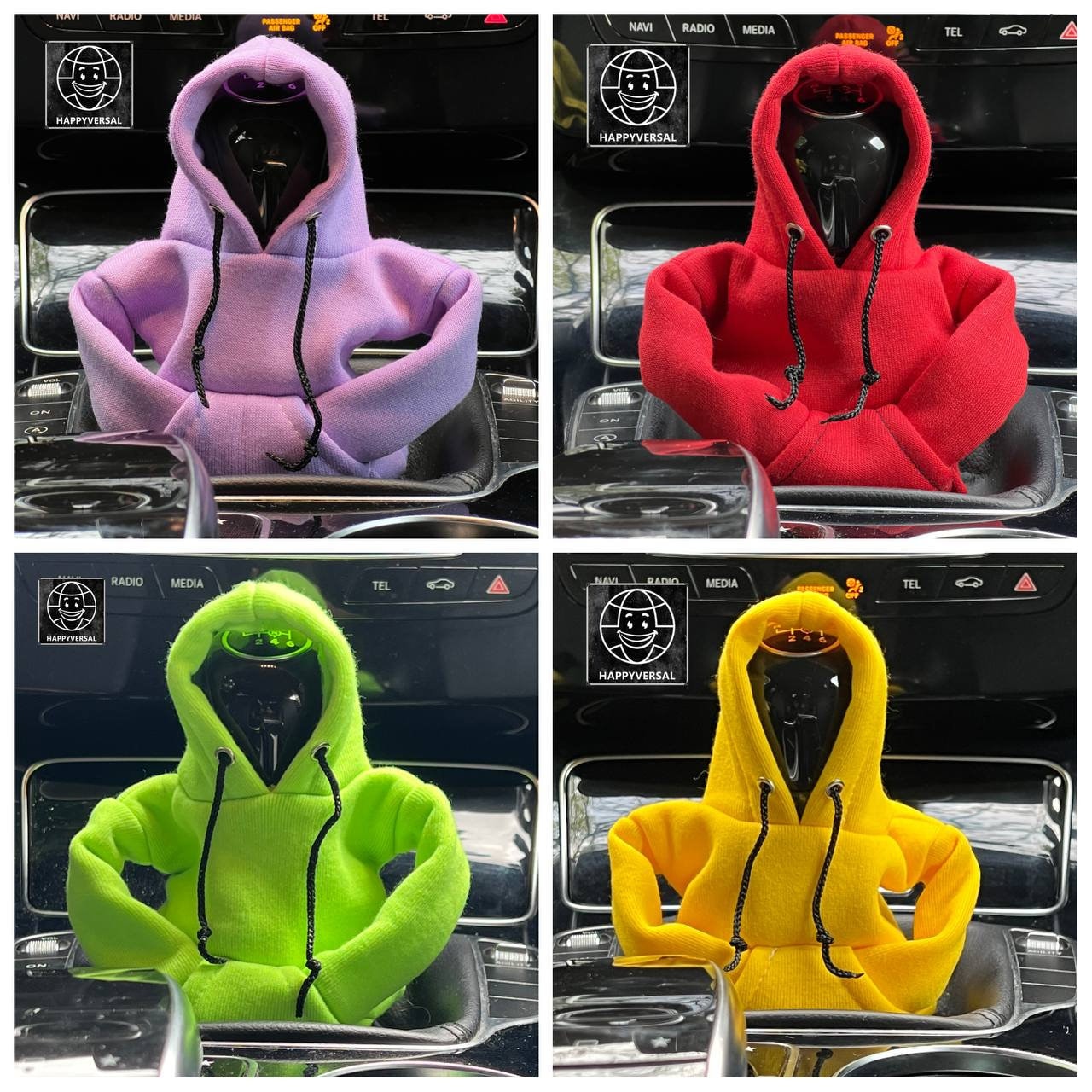 Happyversal Shifter Hoodie, Gear Knob Hoodie Car Accessories