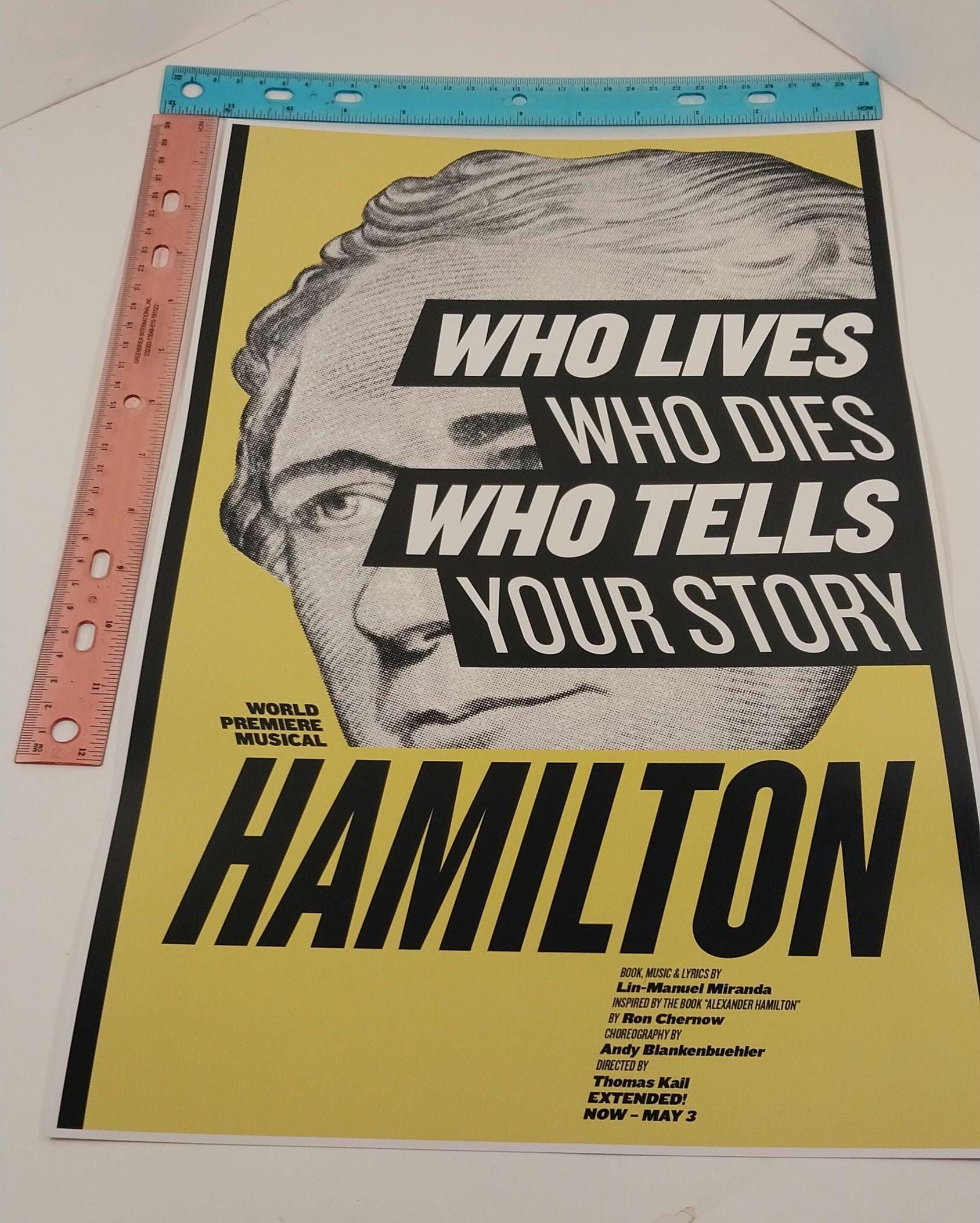 Hamilton Place Movie Theater Public Theater Hamilton Poster