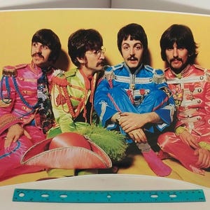 Beatles Poster Photo Shoot, 1967 (11x17 inch Print)