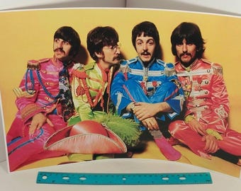 Beatles Album Cover Photo Shoot, 1967 (11x17 inch Print)