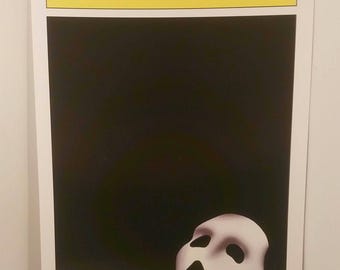 Phantom Of The Opera Playbill Poster: 1988 Andrew Lloyd Webber