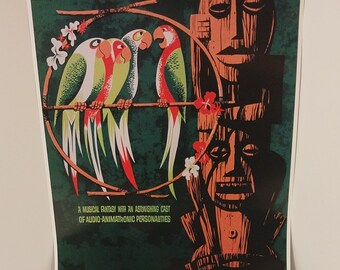 Enchanted Tiki Room Poster 11x17 inch print  Perfect for framing