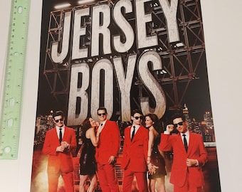 Jersey Boys Musical Poster: Frankie V. And The Four Seasons (11x17 inch)