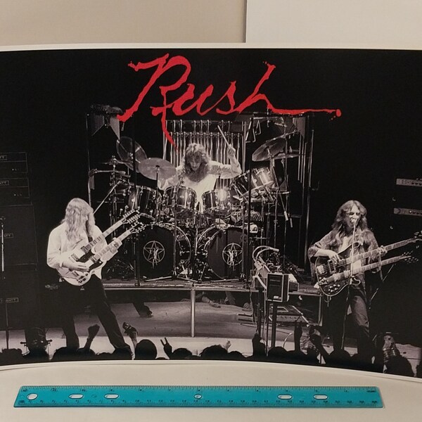 Rush Band Poster Etsy Rush Band Poster Etsy