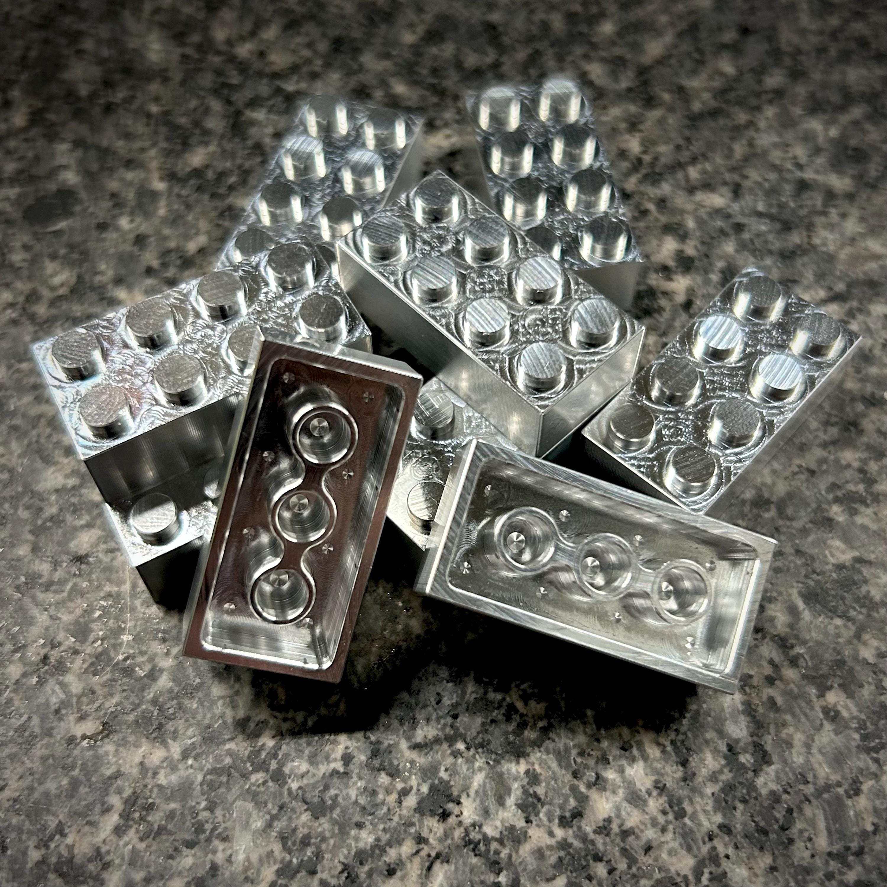 MOJO アルミブロック ブロック　1/2プレス　3/8リターン Metal Bricks - Aluminum - Etsy