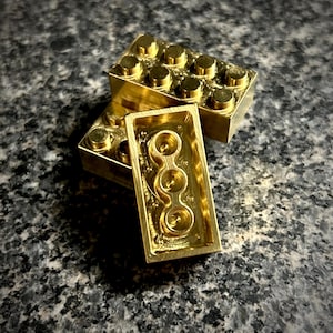 Metal Brick - Brass